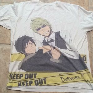 DURARARA Graphic shirt (soft core yaoi :3 )